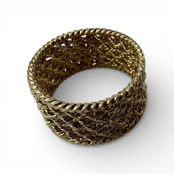 10k Solid Gold Michael Anthony Peru Ring Size 11 - image 2