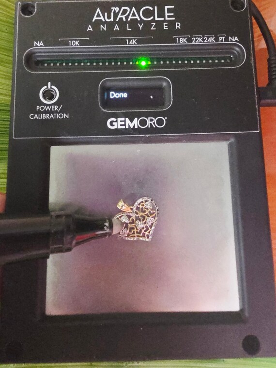 Michael Anthony Solid 14K Two-Tone Gold Filigree … - image 3