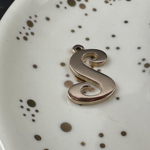 Retired James Avery Solid 14K Yellow Gold LARGE L… - image 6