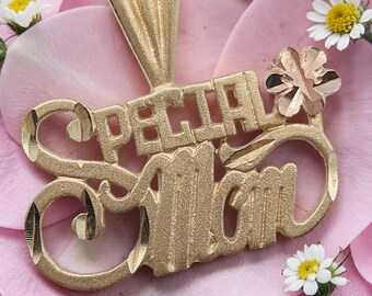 Michael Anthony Solid 14K Yellow Gold Special Mom Mothers Day Pendant