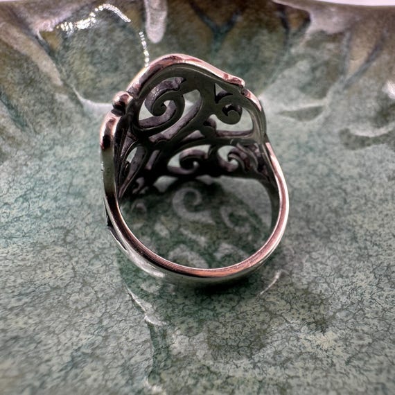 James Avery Sorento Ring, Open Scroll Design, Ste… - image 7