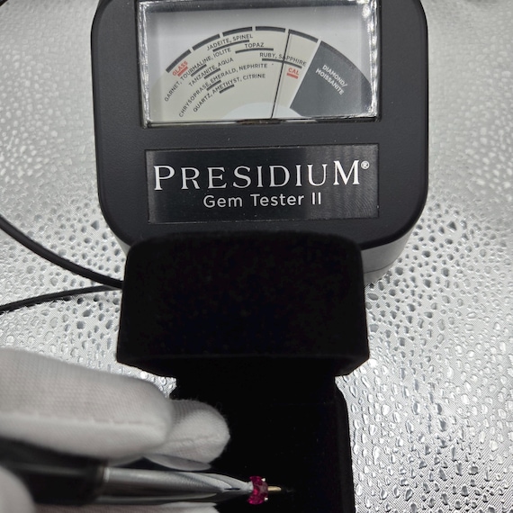 14k Solid Gold Ruby Ring, Petite July Birthstone … - image 7