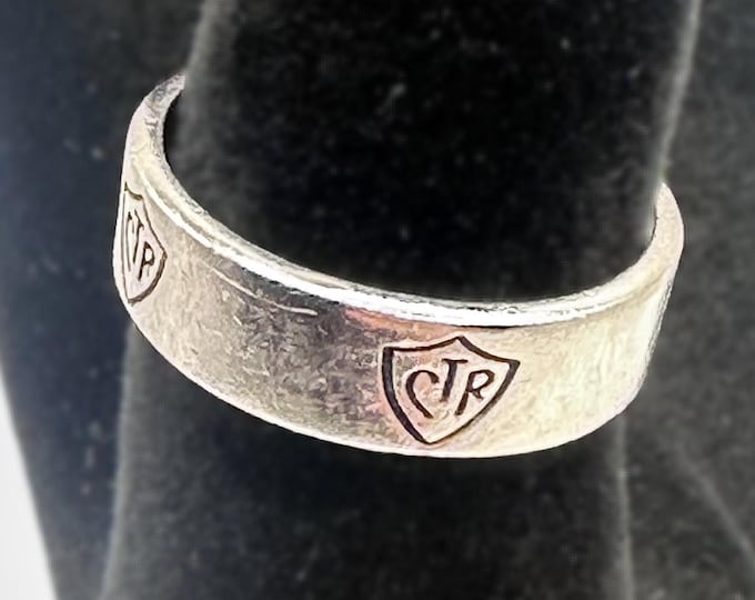 Sterling Silver CTR Ring Size 5.5