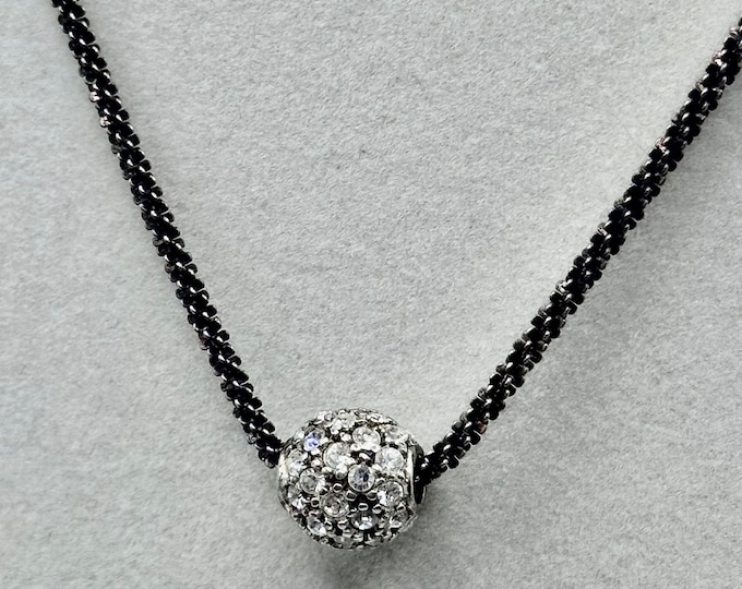 Sterling Silver Sparkle Necklace