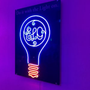 ELO Light up Sign - Electric Light Orchestra - 1973 era