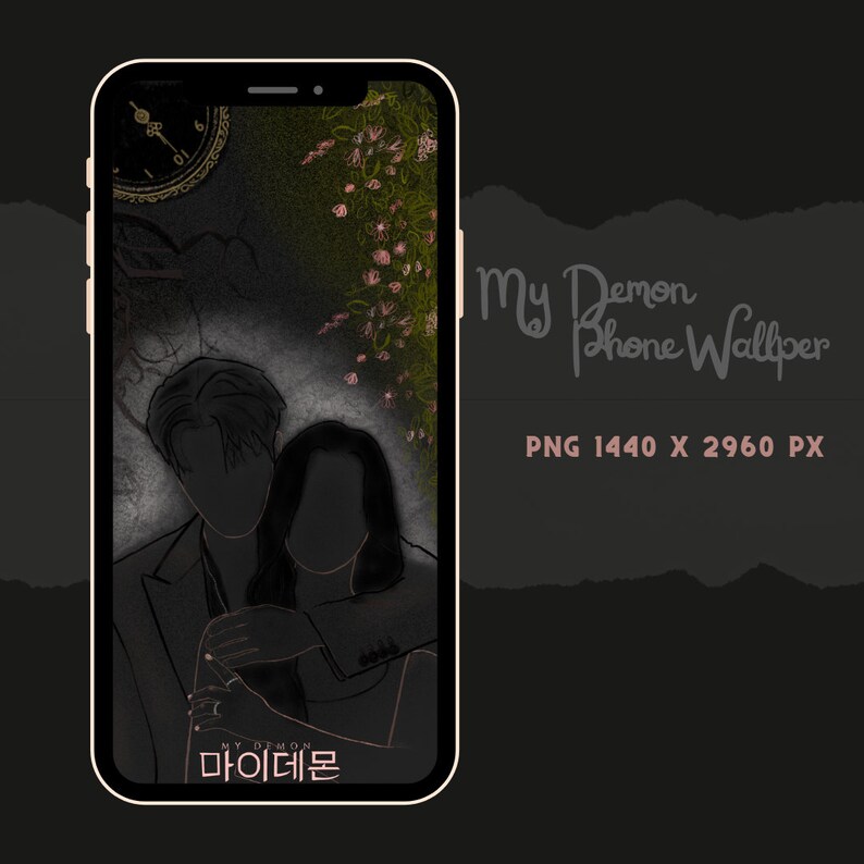 My Demon Kdrama Wallpaper, My Demon Fan Art Wallpaper - Etsy