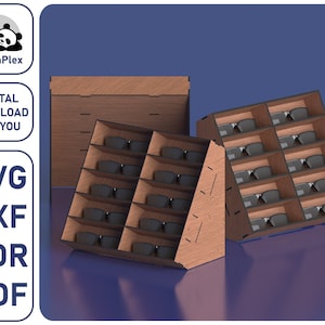 Glazen plank, lasergesneden bestanden svg dxf cdr pdf, vectorplannen voor cnc, hout metaal acryl modelpatroon, handgemaakt cadeau, interieur, сrafters