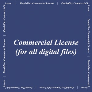 Commercial license for all laser cut files, for manufacturing physical products for commercial use.