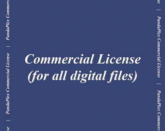 Commercial license for all laser cut files, for manufacturing physical products for commercial use.
