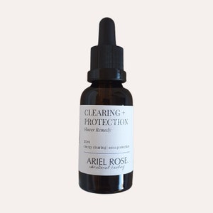Clearing and Protection Flower Remedy - flower essences for energy clearing and aura protection. Flower essences for empaths.
