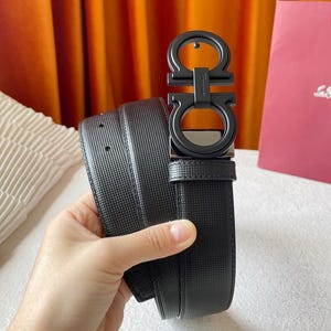 Authentic REVERSIBLE belt Salvatore Gamo Handcrafted Genuine Leather Belt