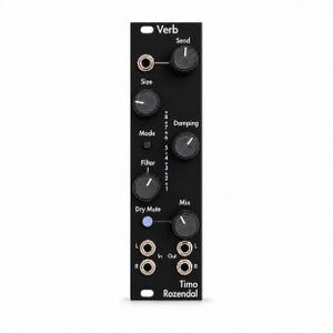 Eurorack: Verb - Built module (stereo reverb with eight distinct modes)