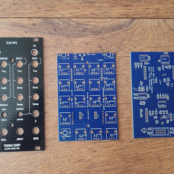 Eurorack DIY: slim MPS (Mega Percussive Synthesizer)