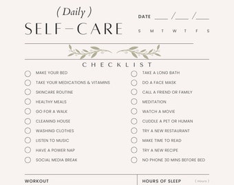 Daily Planner Cottage Core Digital Download - Etsy