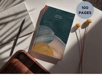 Diario de seguimiento del período imprimible / Calendario lunar (PDF)