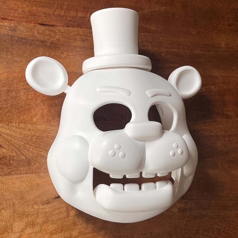 Toy Freddy Mask DIGITAL File for 3D Printing (FNAF / Five Nights at ...