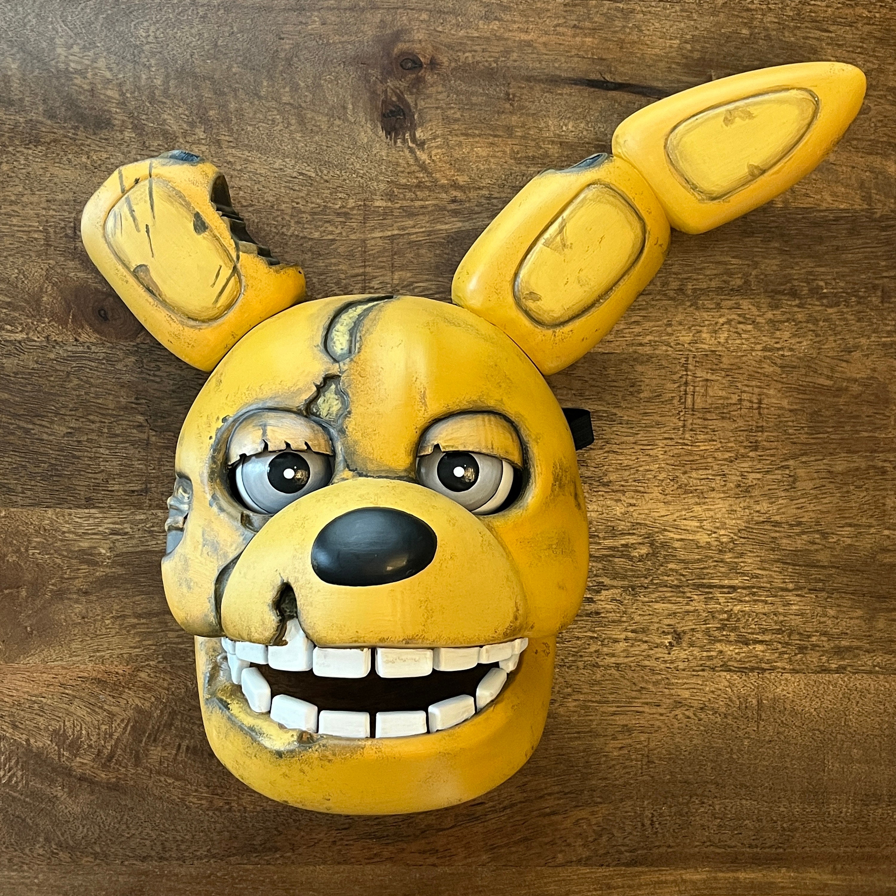 Spring Bonnie / Yellow Rabbit Mask DIGITAL File for 3D Printing FNAF