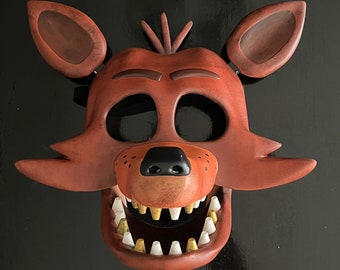 Archivo DIGITAL Foxy Mask para impresión 3D (FNAF / Five Nights At Freddy's)