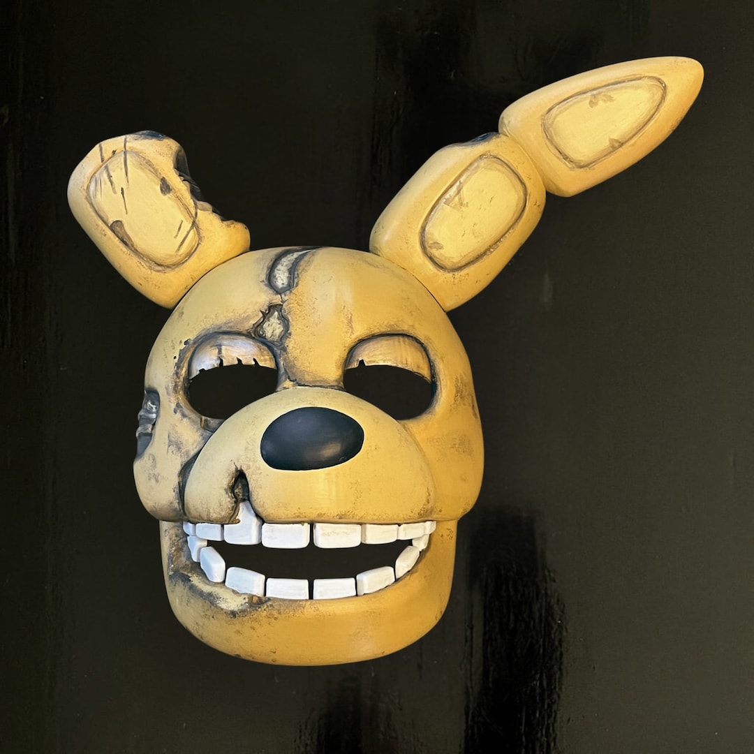 Spring Bonnie / Yellow Rabbit Mask STL DIGITAL Download FNAF / Five