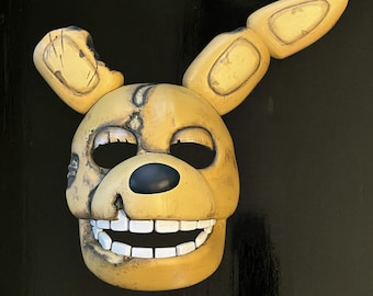 File DIGITAL Spring Bonnie / Yellow Rabbit Mask per la stampa 3D (FNAF / Five Nights At Freddy's)