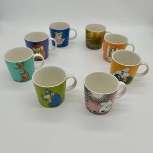 MOOMIN chatacters Mug,  ARABIA FINLAND, Vintage porcelain,  1 piece