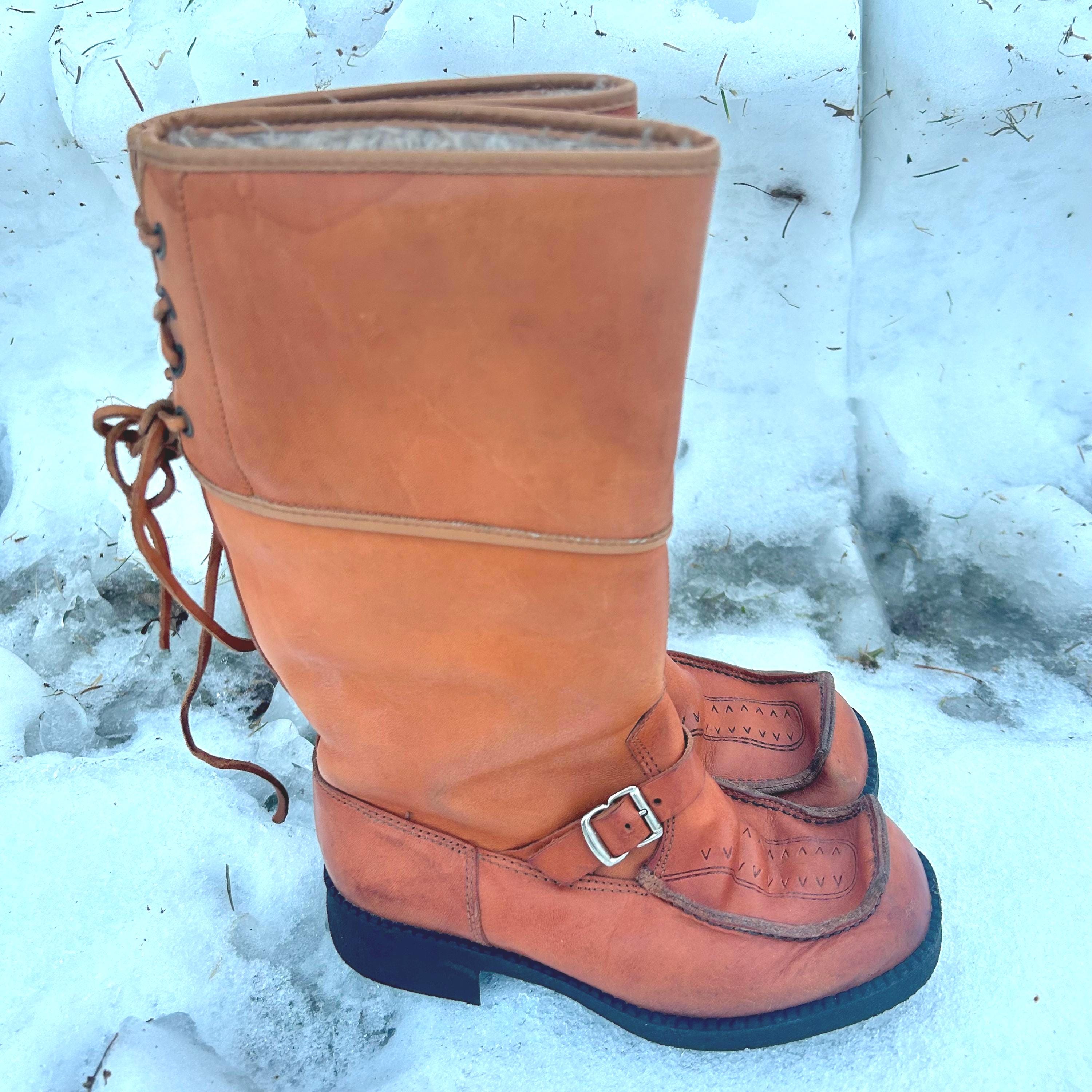 Finish/lappish SÁMI BOOTS, Size EU 34, Unisex, Unused, Leather