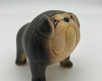 Toscany Japan Bulldog in the Style of Lisa Larson - Etsy