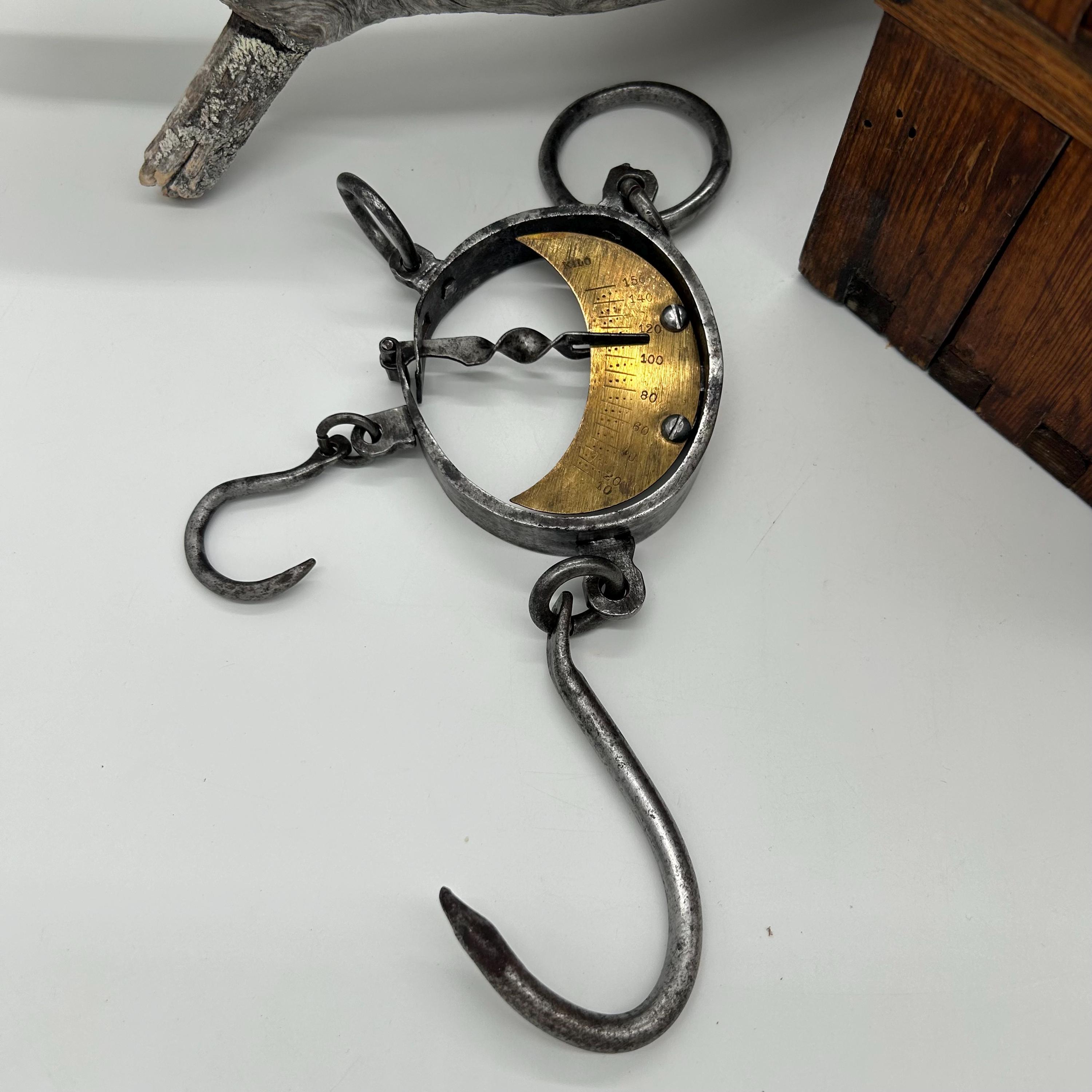 アンティーク　ハンギングスケール Antique hanging scale - Etsy 日本