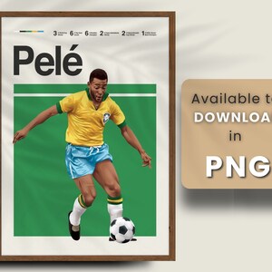 Pelé - World Cup 1970 - Photographic print for sale