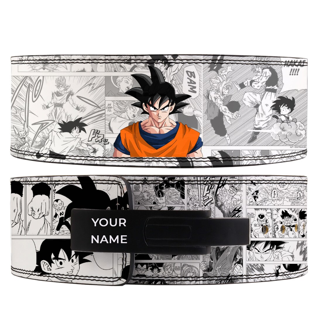 Goku Anime Belt goku Ultra Instinct Belt Powerlifting Custom Etsy