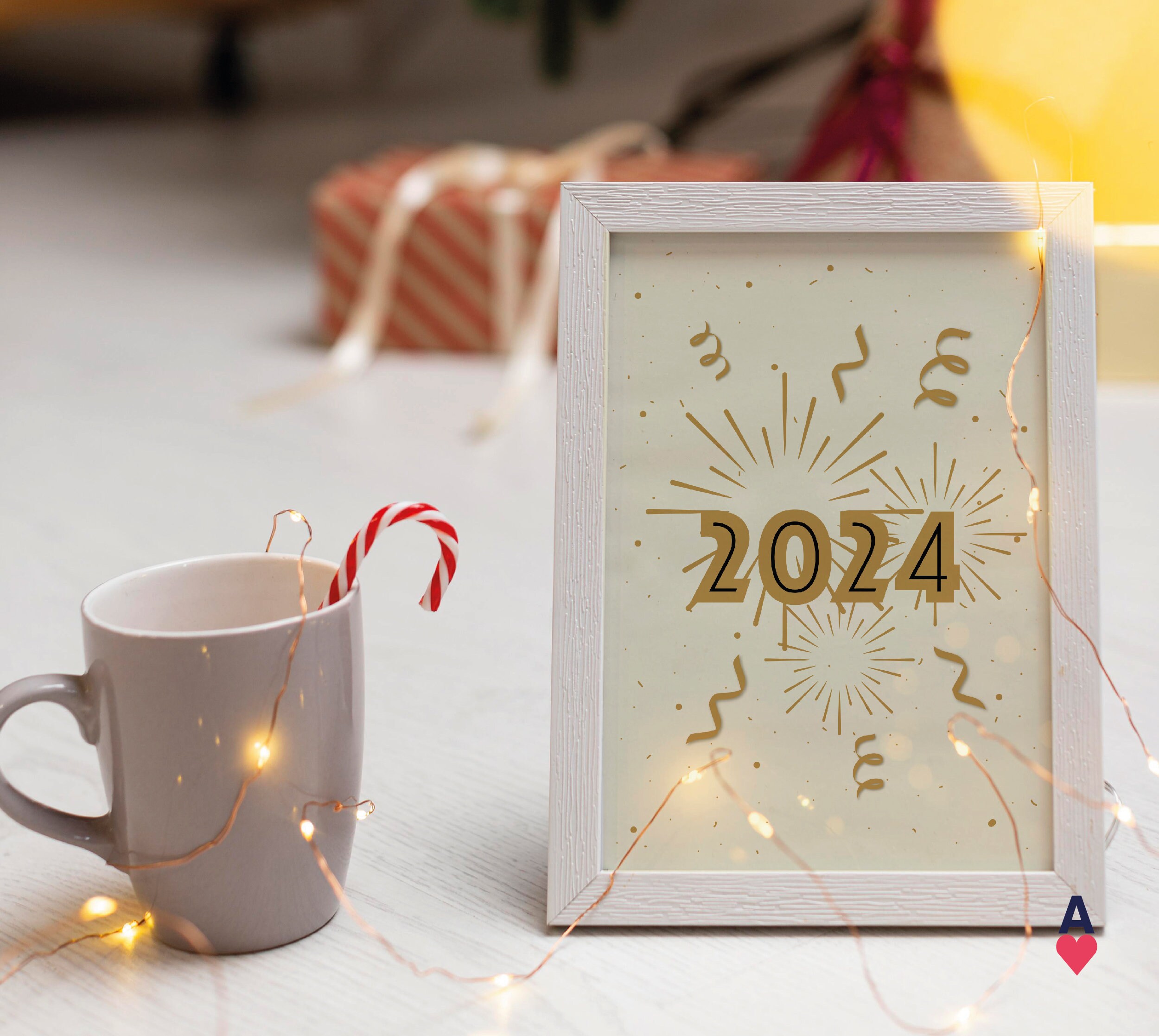 2024 Poster, New Year 2024 Printable, Nye Decor, New Years Eve ...