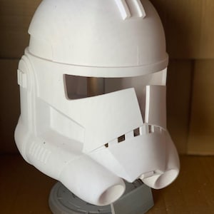 DIY Animated Clone Trooper Helmet TCW Phase 2 Cosplay
