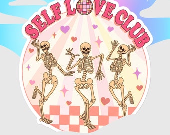 Self Love Club Sticker