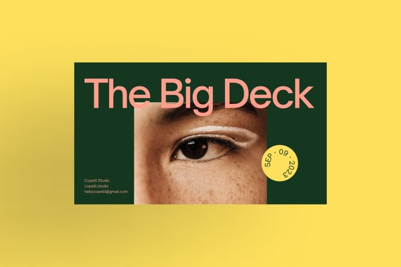 Modern Canva Presentation Template for Pitch Decks, Brand Guidelines, Agency Briefs | Google Slides Template | PowerPoint Template