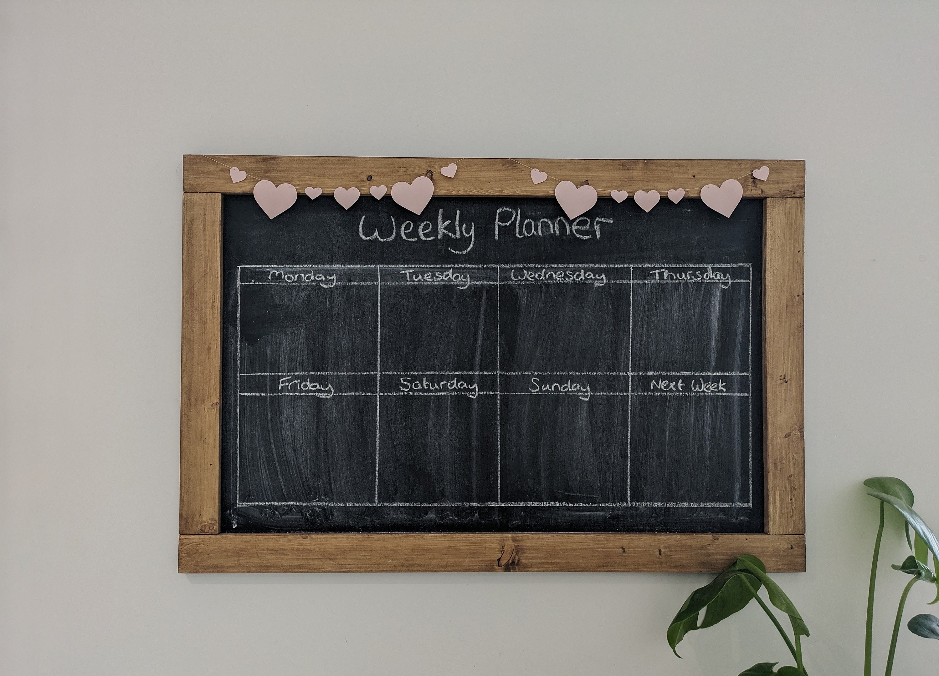 Large Framed Chalkboard Etsy UK