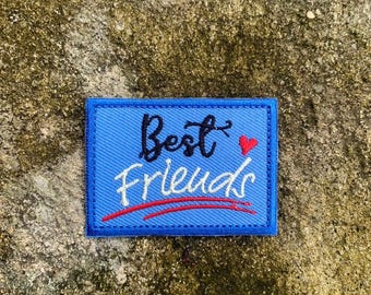 Iron On Patch Best Friend Patch For gifts, decorations, hats, bags