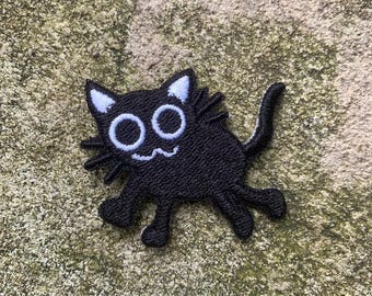 Black Cat Cute Cat Patch For gifts, decorations, clothes, hats, bags
