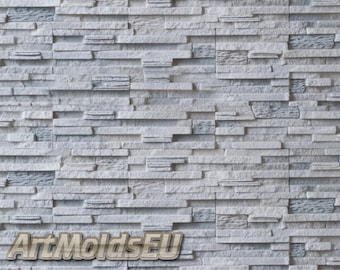 Mold for Wall Decoration, Artificial Stone and Tiles from plaster, concrete, gypsum &quot;Greece&quot;