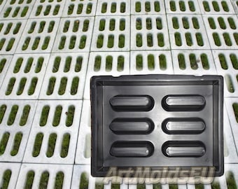 Stampo Per Calcestruzzo SvitMolds S11-Sm - Motivi Sole E Luna Per Decorazioni Giardino E Camminamenti