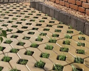 Stampo Per Pavimentazione In Plastica Da 40 X 40 Cm Per Giardino, Patio - Foto 8