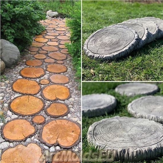1pc Paving Mold Paver Garden Walk Pavement Mold DIY Plastic Manually Paving Cement Brick Concrete Pavement