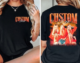 Custom Bootleg Rap Tee PNG, Custom Your Own Bootleg Shirt PNG, Bootleg Girlfriend Design, Retro Graphic 90s PNG Files, Digital Download
