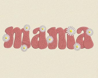 Mama Stickmusterdatei, Muttertag (Instant Download)