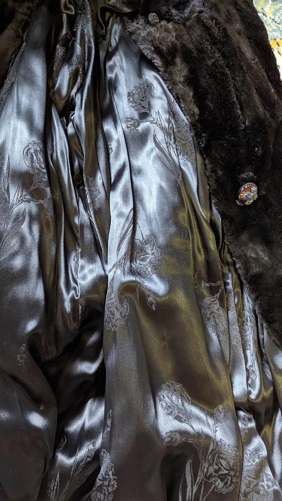 Vintage HUDSEAL Seal Dyed Coney Fur Coat Gem vintage-hudseal-seal-dyed-coney-fur-coat-gem