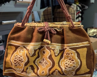 Boho Earth Hippie Style Unique Cloth Handbag