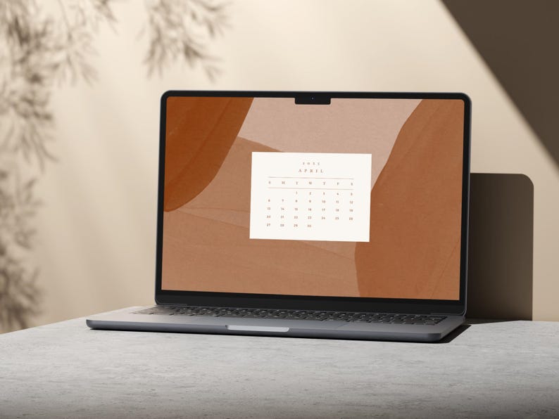 2025 Desktop Wallpaper Calendar Desktop Organizer MacBook Wallpaper