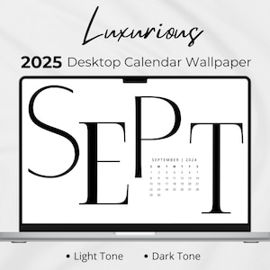 2025 Desktop Wallpaper Calendar | Digital Desktop Organizer Aesthetic Wallpaper Macbook Wallpaper Laptop Wallpaper Minimalist Wallpaper