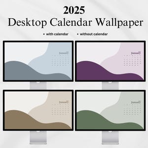2025 Desktop Wallpaper Calendar | Digital Desktop Organizer Abstract Wallpaper Desktop Background Macbook Wallpaper Laptop Wallpaper