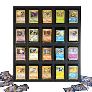 Pokémon 20x Sammelkarten Rahmen + 20x 35pt UV Mag Holder Sportkarten Mag Holder Frame Magnetic Trading Card Holder Quick Access 75pt 130pt