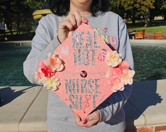 Cappellino da laurea personalizzato: cappellino da laurea, medico, infermieristico, farmaceutico, autopersonalizzabile